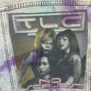 Original TLC, no scrubs jacket that I made women’s size large jean jacket